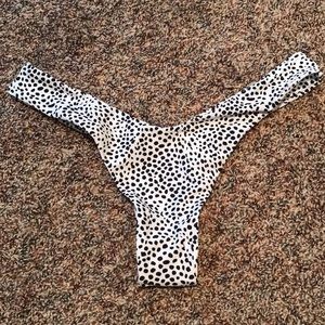 Zaful leopard print bikini bottoms